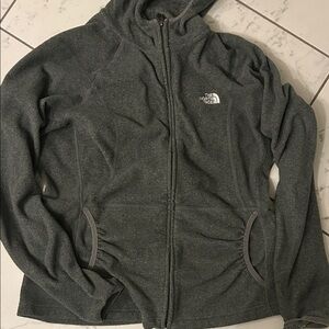 North face fleece zip up